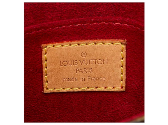Borsa a tracolla Louis Vuitton Monogram Tambourin Marrone - vista 12