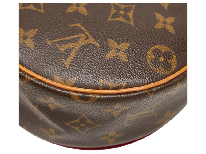 Borsa a tracolla Louis Vuitton Monogram Tambourin Marrone - vista 6