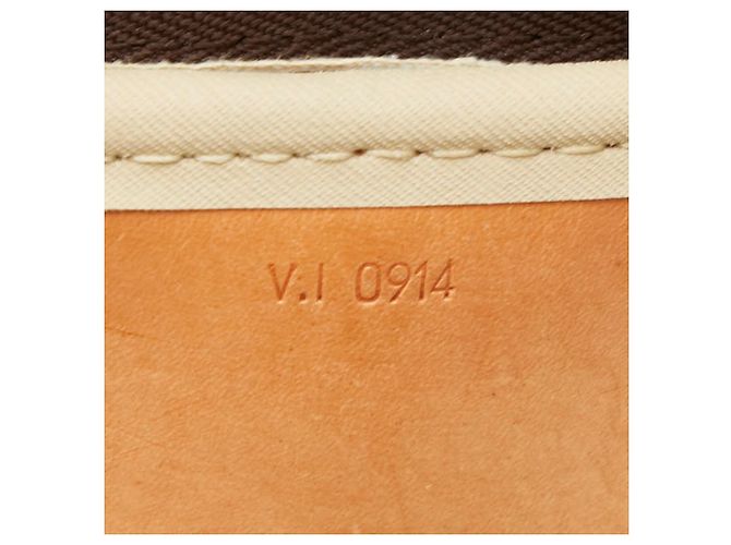 Louis Vuitton Monogram Alizé en Poche Boston Tasche Braun - Ansicht 15
