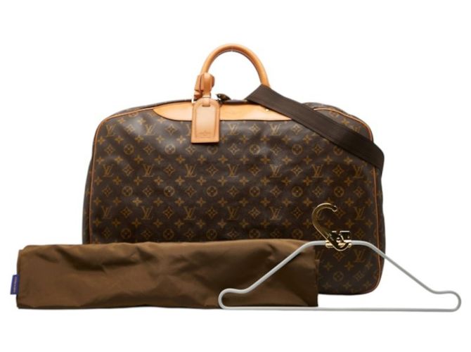Louis Vuitton Monogram Alizé en Poche Boston Tasche Braun - Ansicht 16