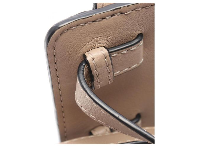 Sac à main Loewe Hammock Drawstring Mini Beige - vue 6
