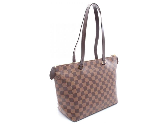 Borsa Tote Louis Vuitton Iena PM Brown Marrone Damier ebene - vista 2