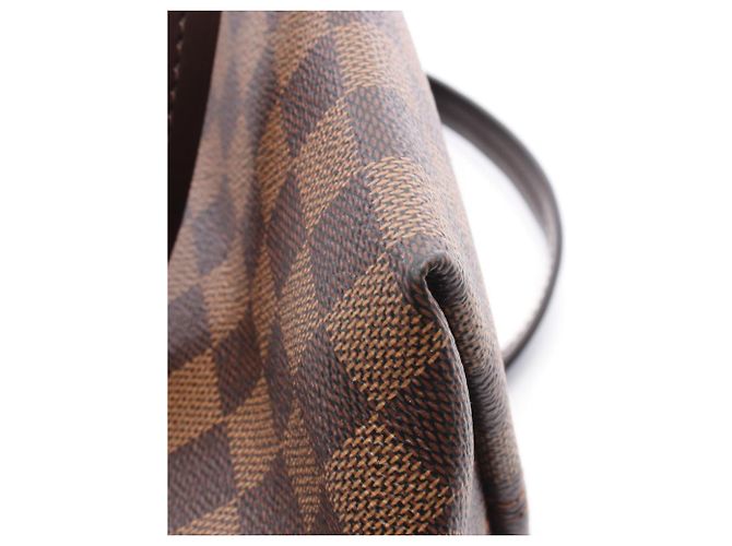 Borsa Tote Louis Vuitton Iena PM Brown Marrone Damier ebene - vista 8