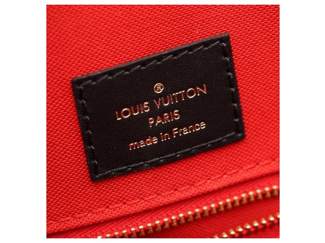 Louis Vuitton OnTheGo GM Monogram Giant/Reverse Handtasche Braun - Ansicht 4