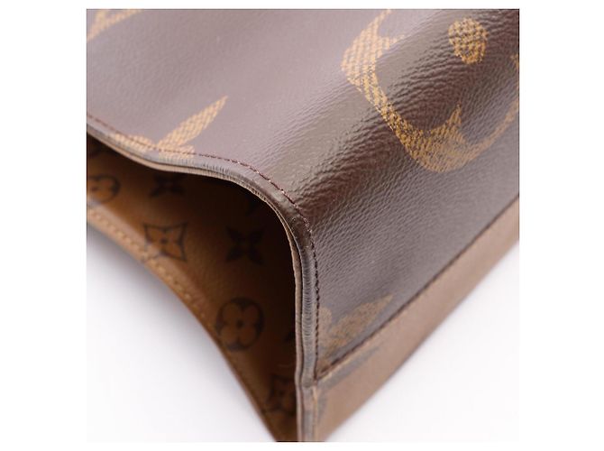 Louis Vuitton OnTheGo GM Monogram Giant/Reverse Handtasche Braun - Ansicht 6