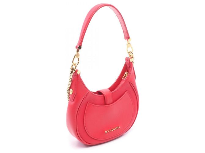 Bulgari Bvlgari BVLGARI Serpenti Ellipse Small Shoulder Bag Rosso - vista 2