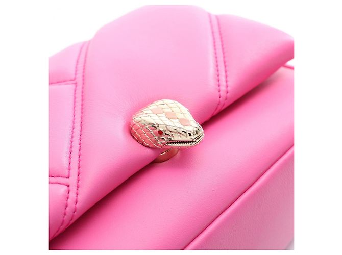 Bulgari Borsa 2-Way Bvlgari Serpenti Cabochon Rosa - vista 6