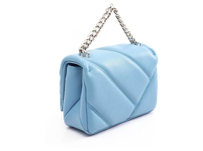 Bulgari Borsa Mini 2-Way Bvlgari Serpenti Cabochon Blu - vista 2