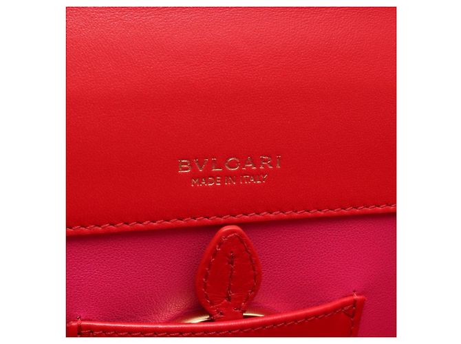 Bulgari Borsa 2-Way Bvlgari BVLGARI Serpenti Forever Rosso - vista 4