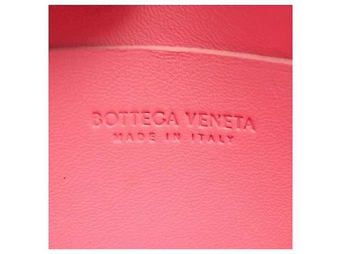 Borsa a mano Bottega Veneta CANDY Cassette Mini in rosa - vista 4