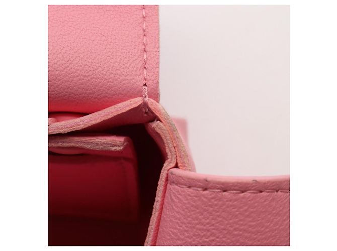 Borsa a mano Bottega Veneta CANDY Cassette Mini in rosa - vista 5