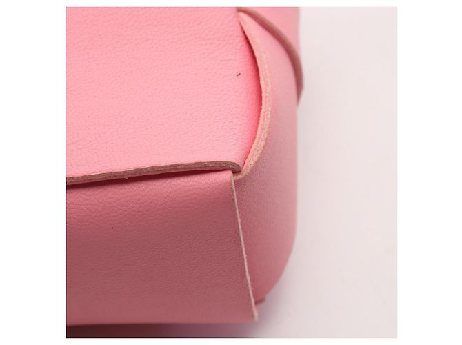 Borsa a mano Bottega Veneta CANDY Cassette Mini in rosa - vista 6