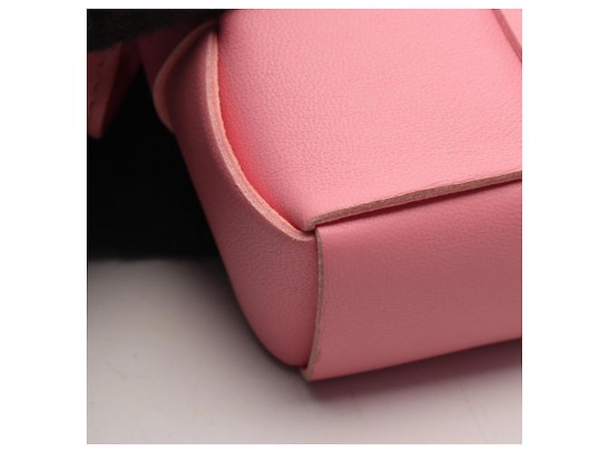 Borsa a mano Bottega Veneta CANDY Cassette Mini in rosa - vista 7