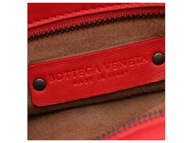 Borsa Tote 2-Way Intrecciato Bottega Veneta Rosso - vista 4