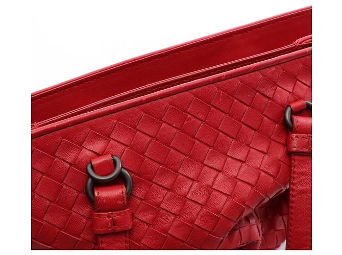 Borsa Tote 2-Way Intrecciato Bottega Veneta Rosso - vista 5