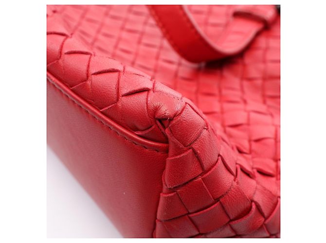 Borsa Tote 2-Way Intrecciato Bottega Veneta Rosso - vista 7