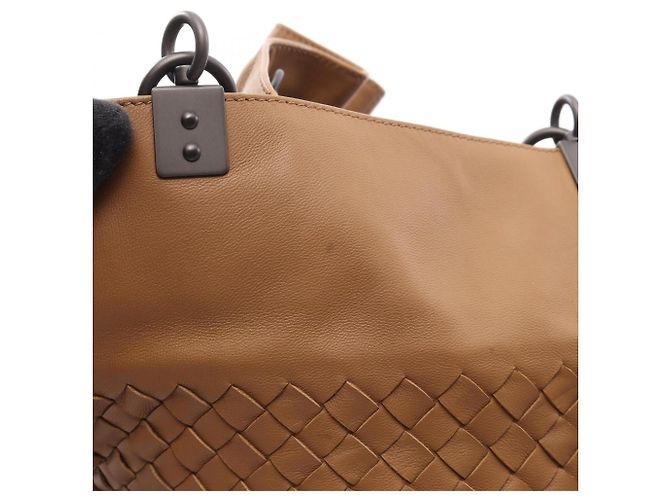 Borsa 2-Way Intrecciato Bottega Veneta Marrone - vista 9