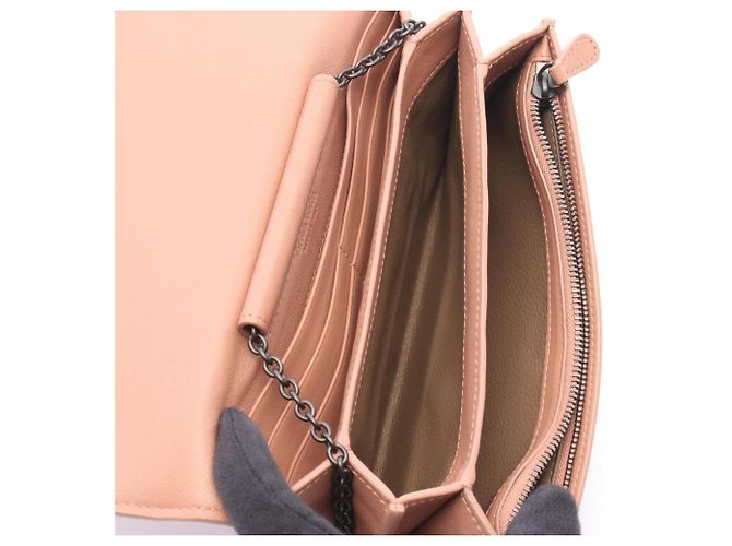 Borsa a tracolla Bottega Veneta Intrecciato Rosa - vista 3