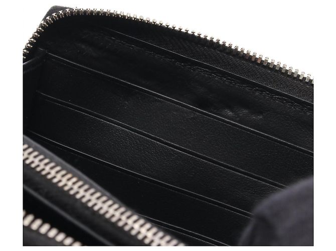 Cartera larga redonda Bottega Veneta Cassette Negro - vista 7