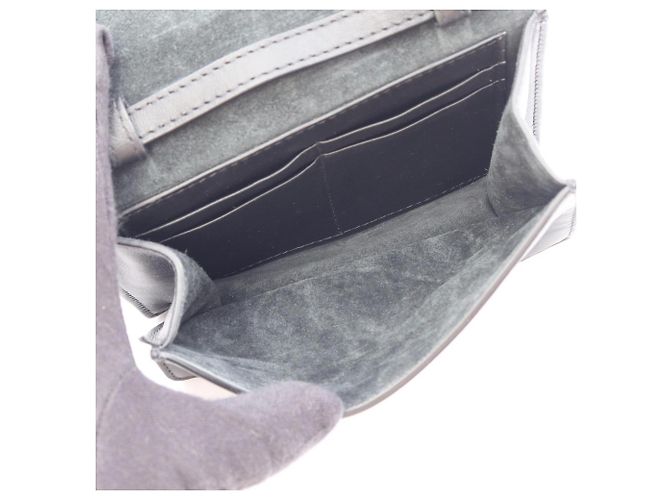 Borsa a tracolla Bottega Veneta Cassette Maxi Intrecciato Nero - vista 3