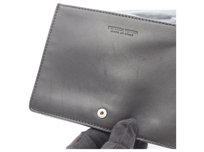 Borsa a tracolla Bottega Veneta Cassette Maxi Intrecciato Nero - vista 6