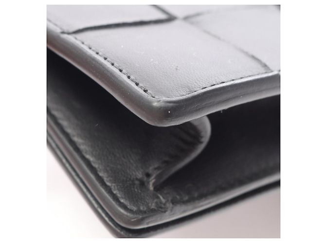 Borsa a tracolla Bottega Veneta Cassette Maxi Intrecciato Nero - vista 9