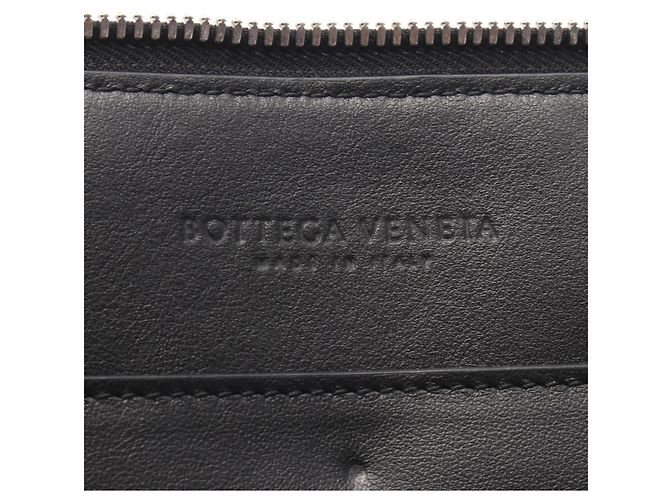Borsa a pochette Bottega Veneta in pelle nera Nero - vista 4