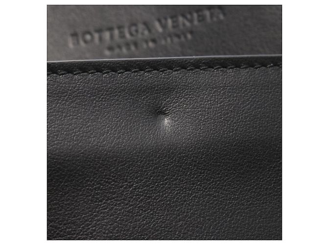 Borsa a pochette Bottega Veneta in pelle nera Nero - vista 5