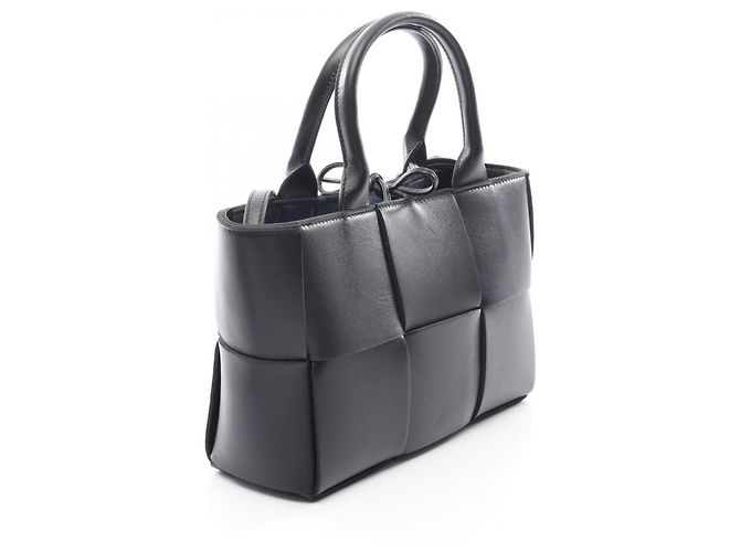 Bottega Veneta Mini Arco 2-Way Tote Bag Schwarz - Ansicht 2