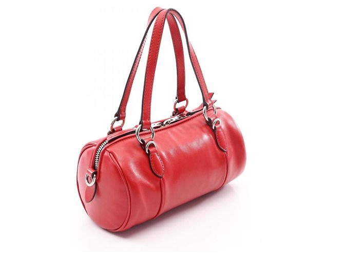 Borsa 2-Way Miu Miu in pelle rossa Rosso - vista 2