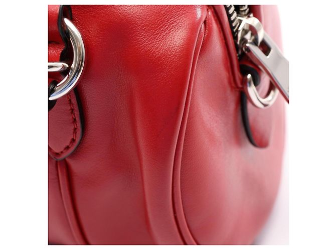 Borsa 2-Way Miu Miu in pelle rossa Rosso - vista 5