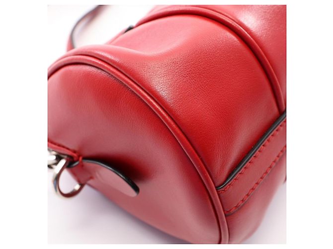 Borsa 2-Way Miu Miu in pelle rossa Rosso - vista 7