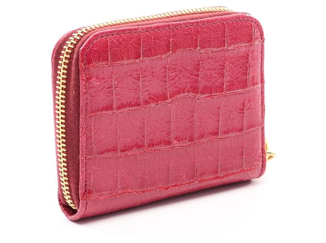 Monedero Miu Miu de piel rosa - vista 2