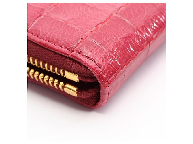 Monedero Miu Miu de piel rosa - vista 8