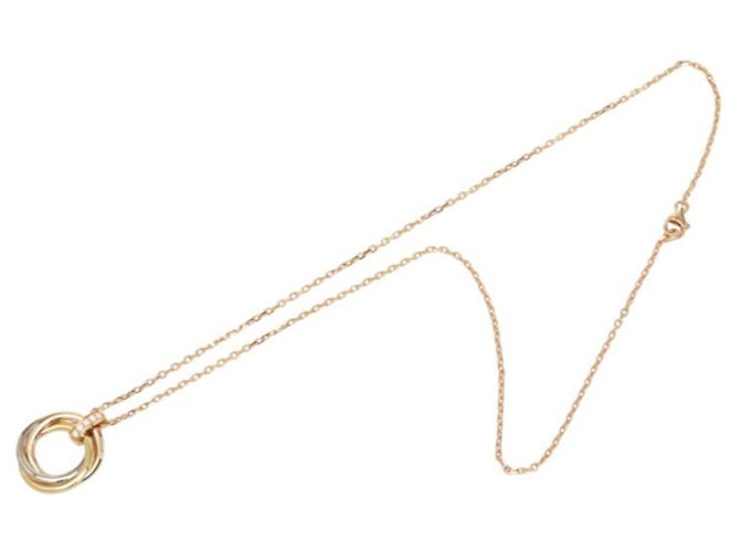 Cartier Trinity Diamant-Anhänger Halskette - Ansicht 2