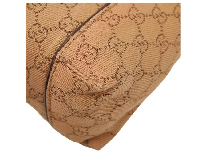 Sac à main Gucci GG Canvas Marron - vue 4