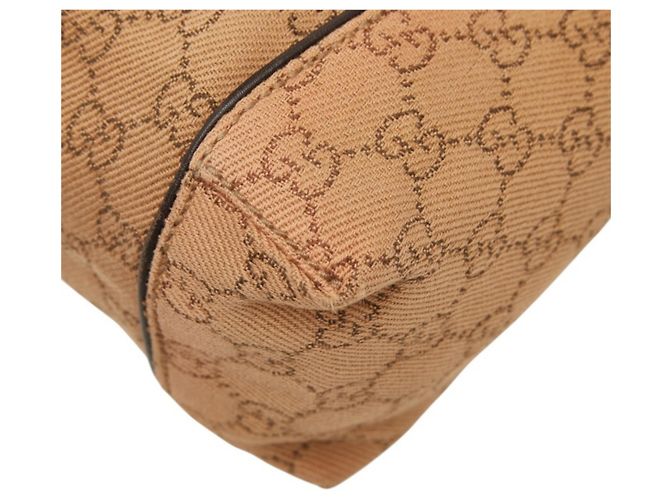 Sac à main Gucci GG Canvas Marron - vue 6