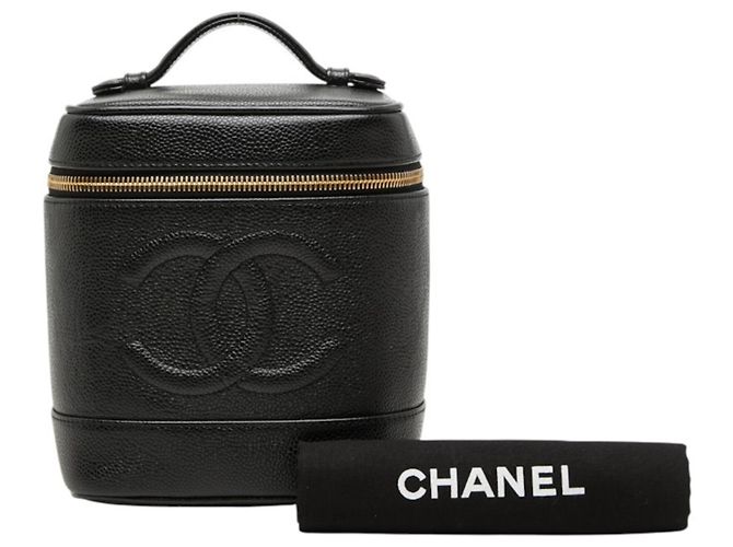Borsa Vanity Chanel Coco Mark Nero - vista 12