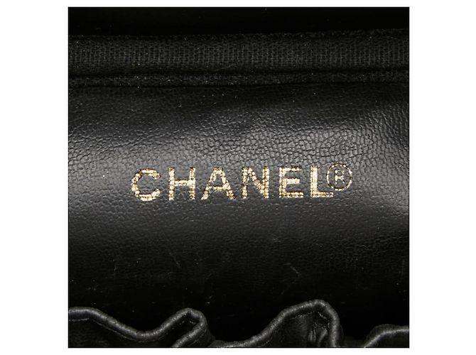 Borsa Vanity Chanel Coco Mark Nero - vista 9