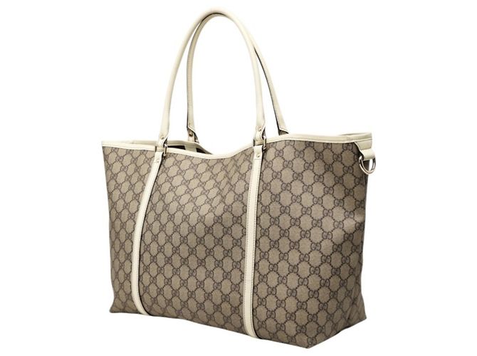 Gucci GG Supreme Tote Bag Beige Roh - Ansicht 2