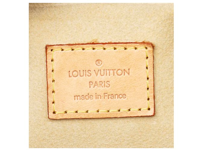 Louis Vuitton Monogram Manhattan PM Handtasche Braun - Ansicht 11