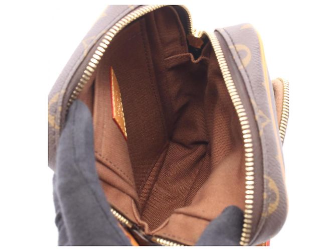 Louis Vuitton Amazon Monogram Schultertasche Braun - Ansicht 3