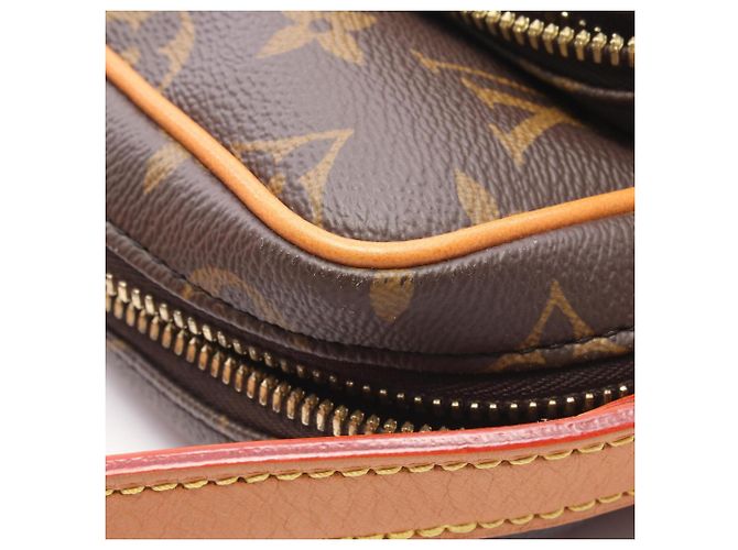Louis Vuitton Amazon Monogram Schultertasche Braun - Ansicht 5