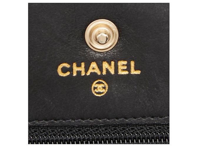 Timeless Borsa a tracolla Chanel Coco Mark con portafoglio e catena Nero - vista 9