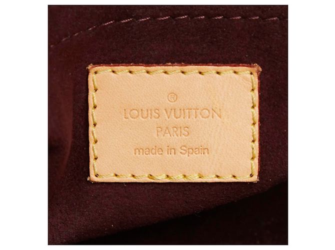 Sac à main Louis Vuitton Monogram Montaigne BB Marron - vue 10