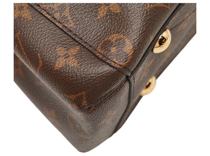 Sac à main Louis Vuitton Monogram Montaigne BB Marron - vue 7