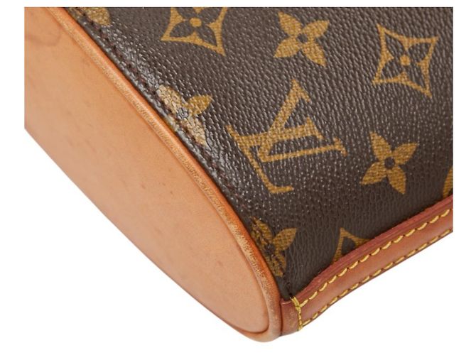 Bolso bandolera Louis Vuitton Monogram Druot Castaño - vista 6