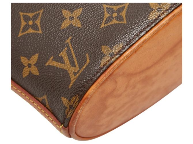 Bolso bandolera Louis Vuitton Monogram Druot Castaño - vista 7