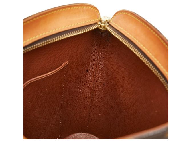 Bolso bandolera Louis Vuitton Monogram Druot Castaño - vista 9