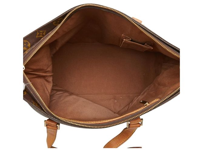 Bolso Cabas Mezzo Monogram Louis Vuitton Castaño - vista 10